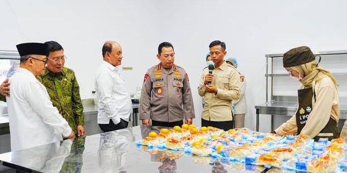 18 Dapur Makan Bergizi Gratis Diresmikan, Kapolri Targetkan Capai 100 pada Juli 2025