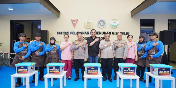 Kapolri Resmikan SPPG Mako Brimob, Serentak dengan 27 Lokasi Lain