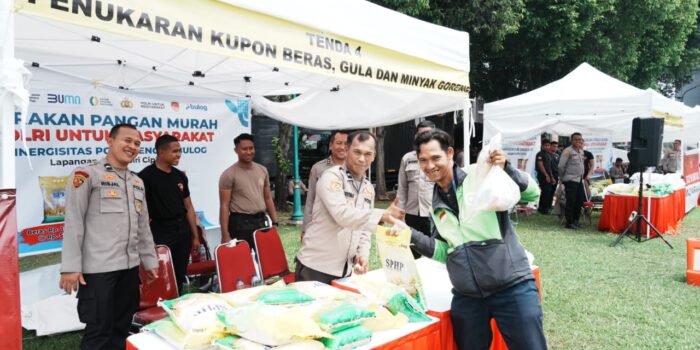 Gerakan Pangan Murah Polri Diserbu Warga Jakarta Timur