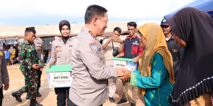 Korps Binmas Baharkam Polri dan IKDB Akpol ’90 Gelar Bakti Sosial di Rempang