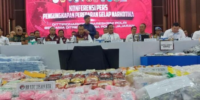 Bareskrim: 197 Ton Narkoba Disita Selama 10 Bulan Operasi Nasional