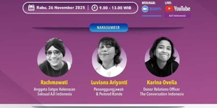 AJI November 2025 Tekankan Penanganan Sengketa Tempo–Amran dan Pembangunan Lingkungan Aman untuk Jurnalis Perempuan