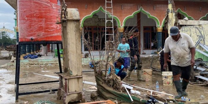 Pascabencana Aceh Tamiang, Polri Perbaiki dan Bangun Sumur Bor Baru