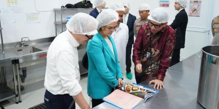 Dapur MBG Polri Jadi Perhatian Delegasi Prancis dan Badan Gizi Nasional